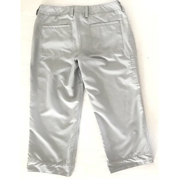 Horny Toad | Womens Cropped Capris Pants Size 6 Trousers Bottoms Gray - Picture 6 of 10